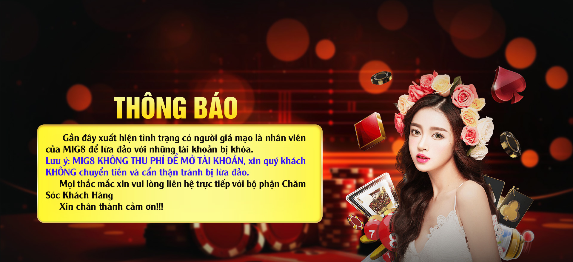 thông báo MIG8