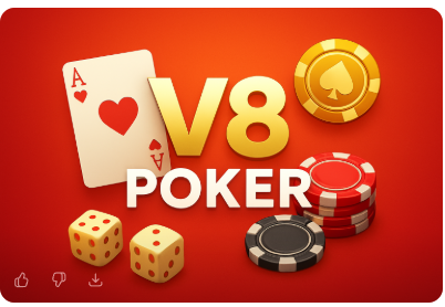 Logo V8 Poker trực tuyến