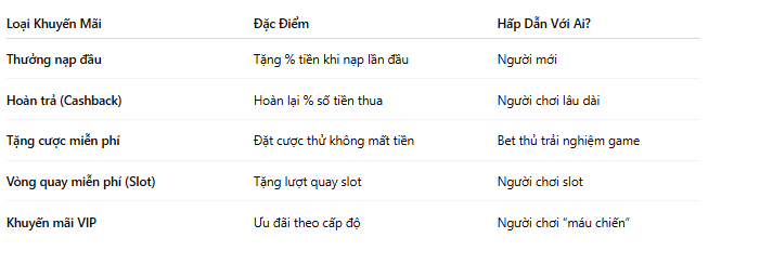 Người chơi cờ bạc mạng có nên nhận khuyến mãi của nhà cái không