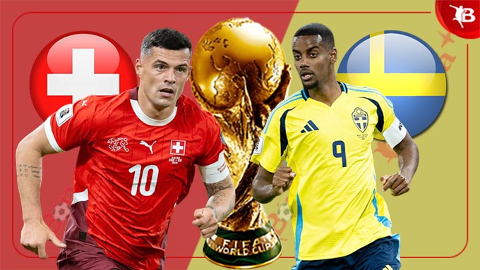 Thụy Điển vs Thụy Sĩ hôm nay