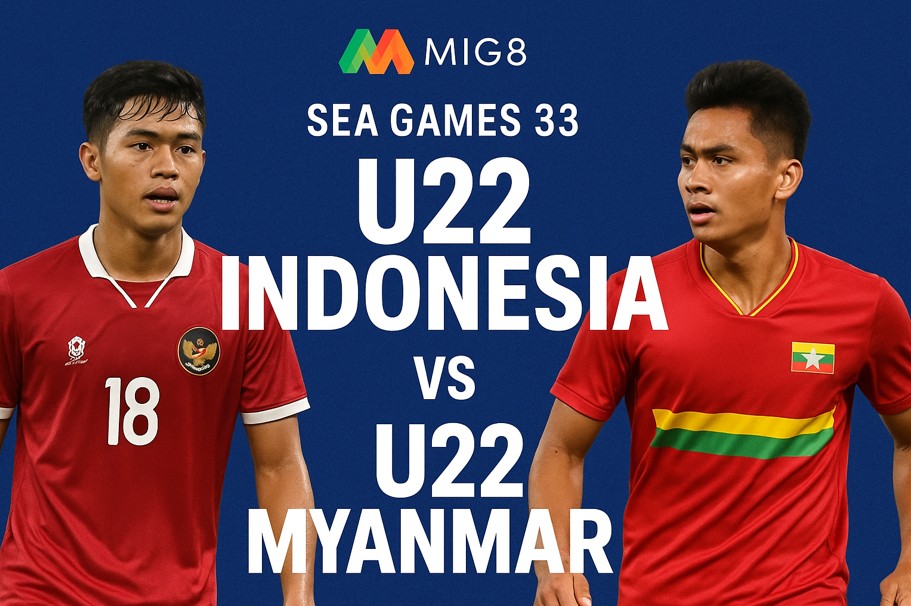 U22 Indonesia vs U22 Myanmar