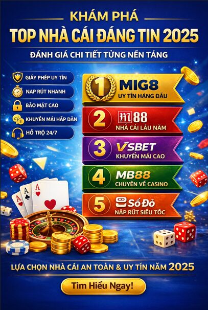 Khám Phá Top Nhà Cái Đáng Tin 2026